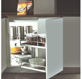 Kệ góc liên hoàn inox hộp